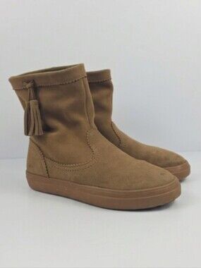 Crocs LodgePoint Suede Pull-on Women's Booties Size 8